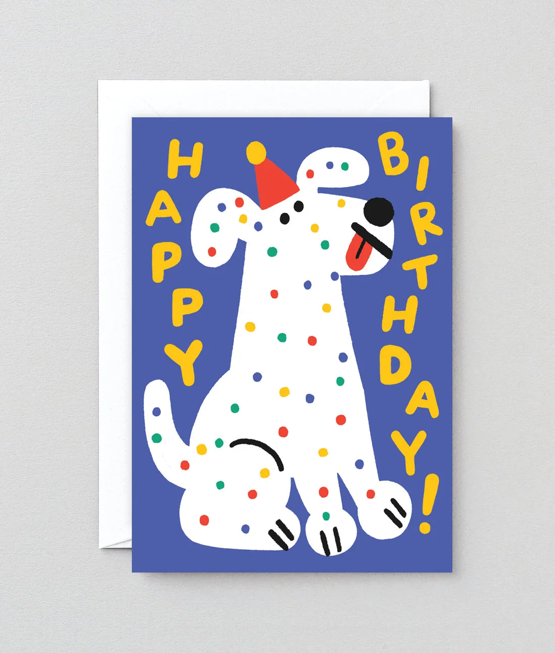 Spotty Dog Birthday Card