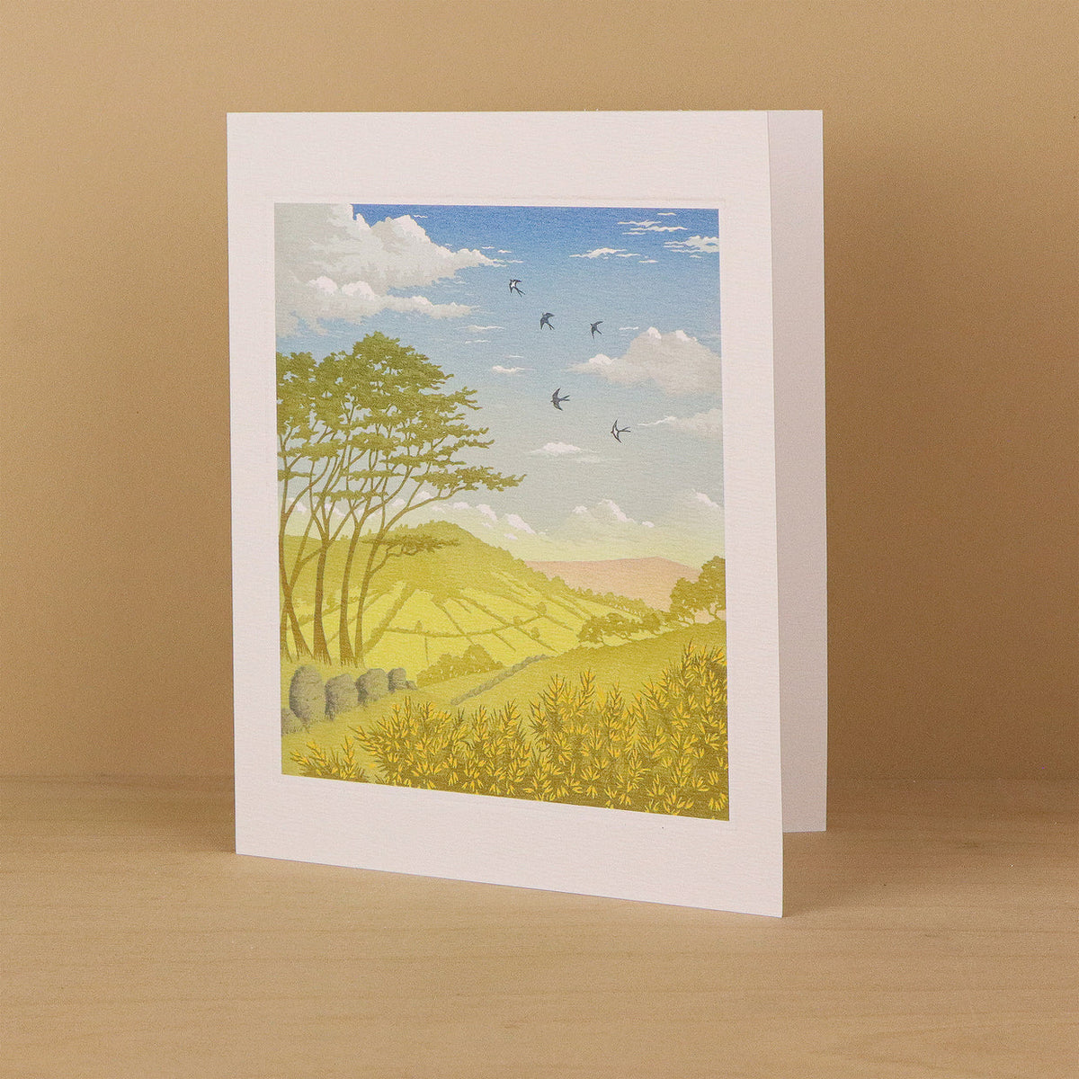 The Old Wall, Steve Manning Blank Card