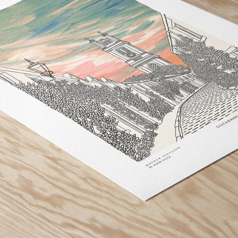 A5 Stockbridge Art Print
