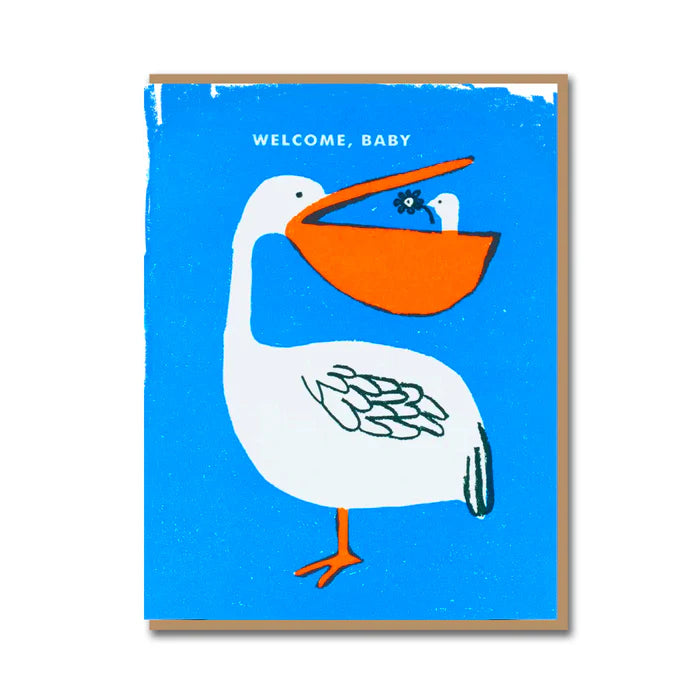 Stork New Baby Card