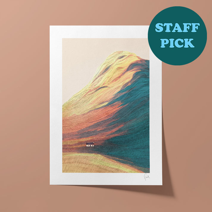 A4 Summer In Glencoe Art Print