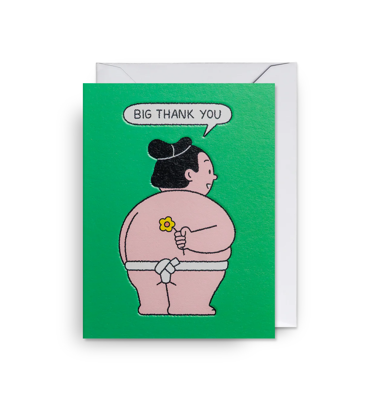 Sumo Mini Thank You Card