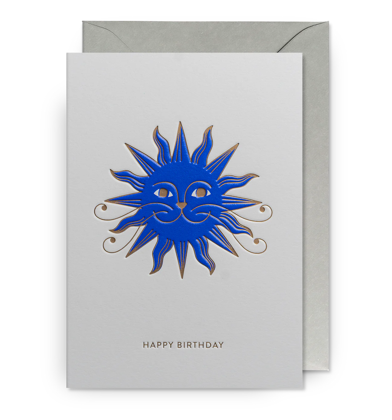 Sunshine Cat Birthday Card