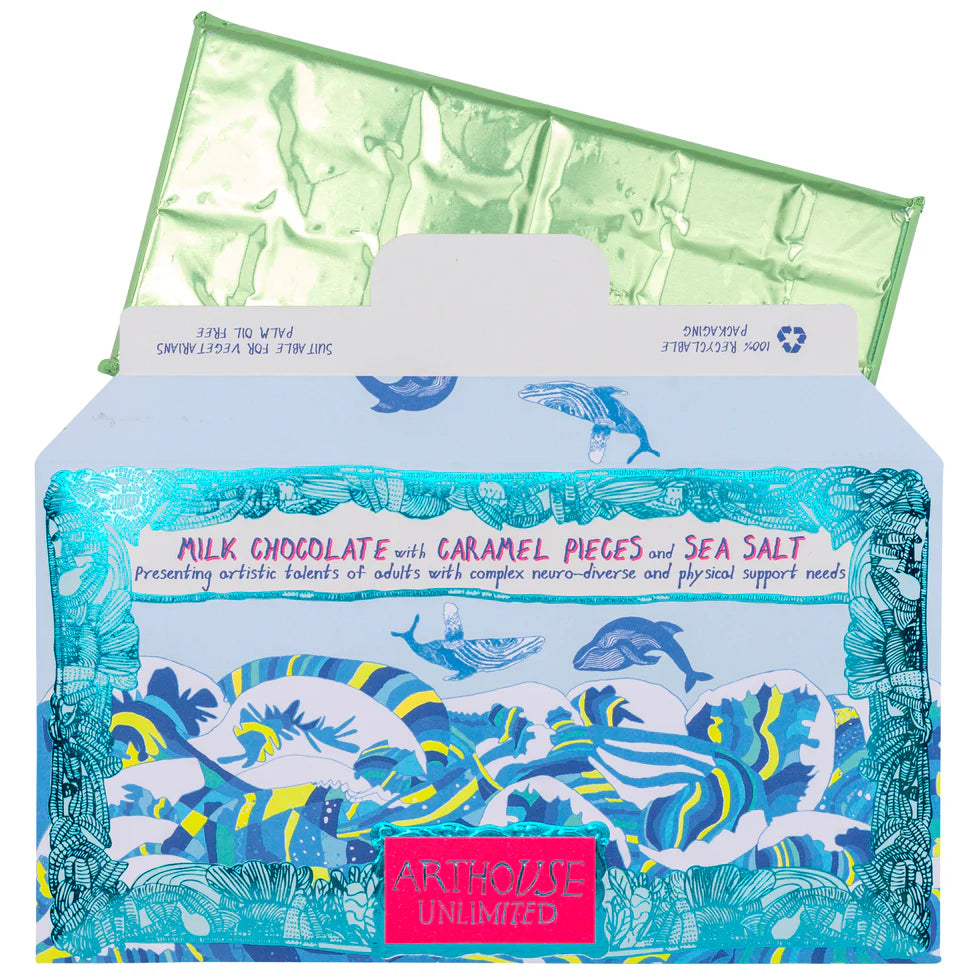 Swim With Whales Caramel & Sea Salt Milk Chocolate