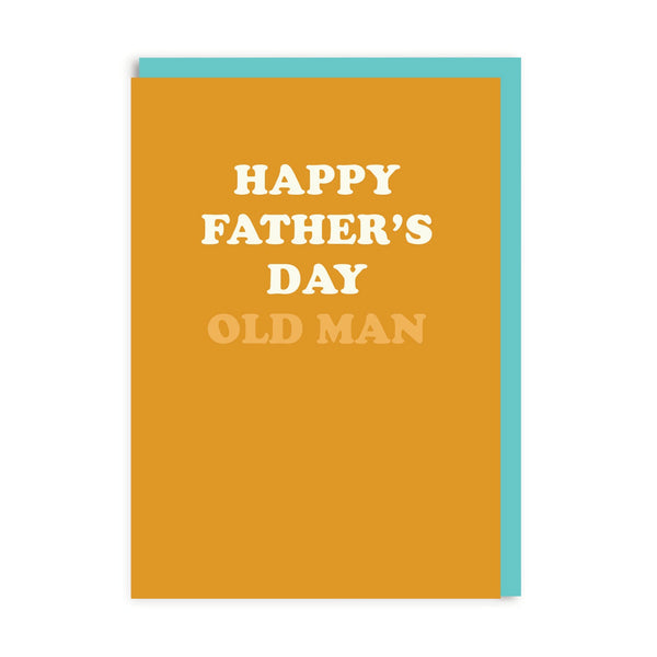 Old Man Father's Day Card