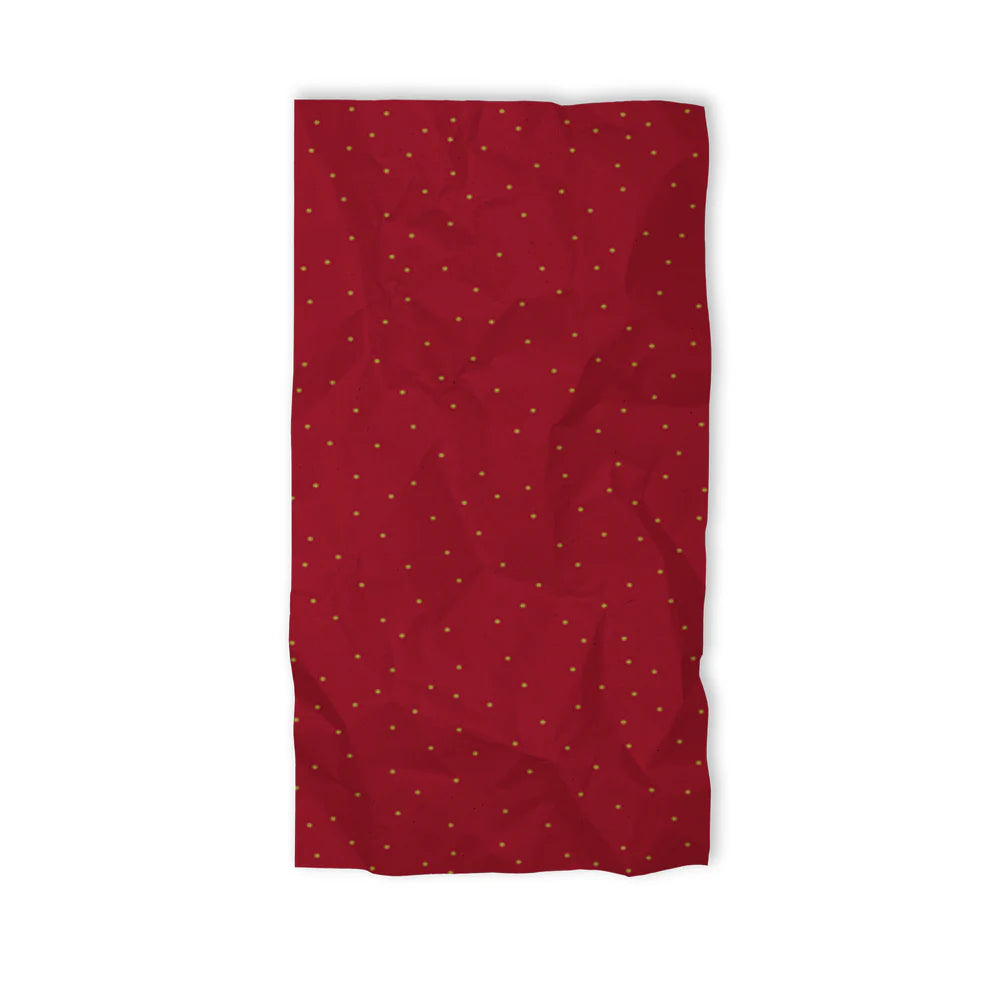 Red & Gold Spots Tissue Paper