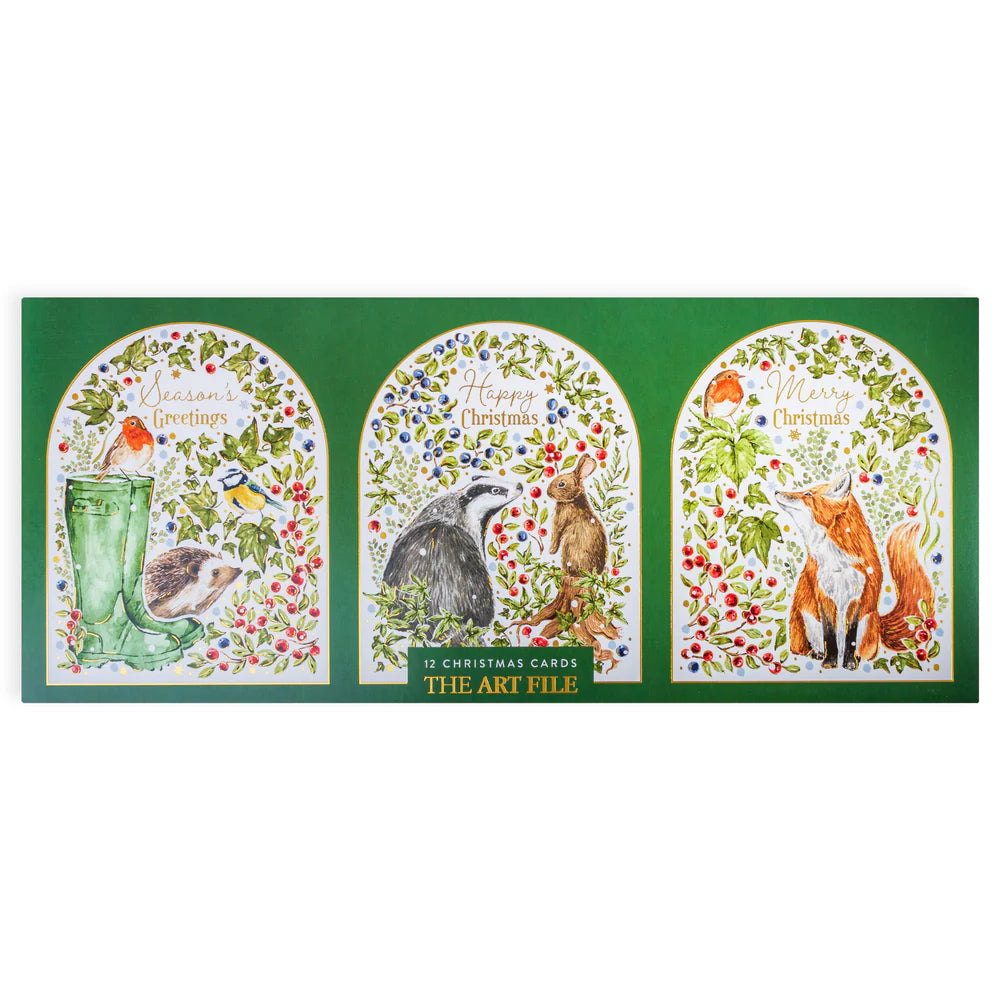 Countryside Christmas Trio Box of Cards