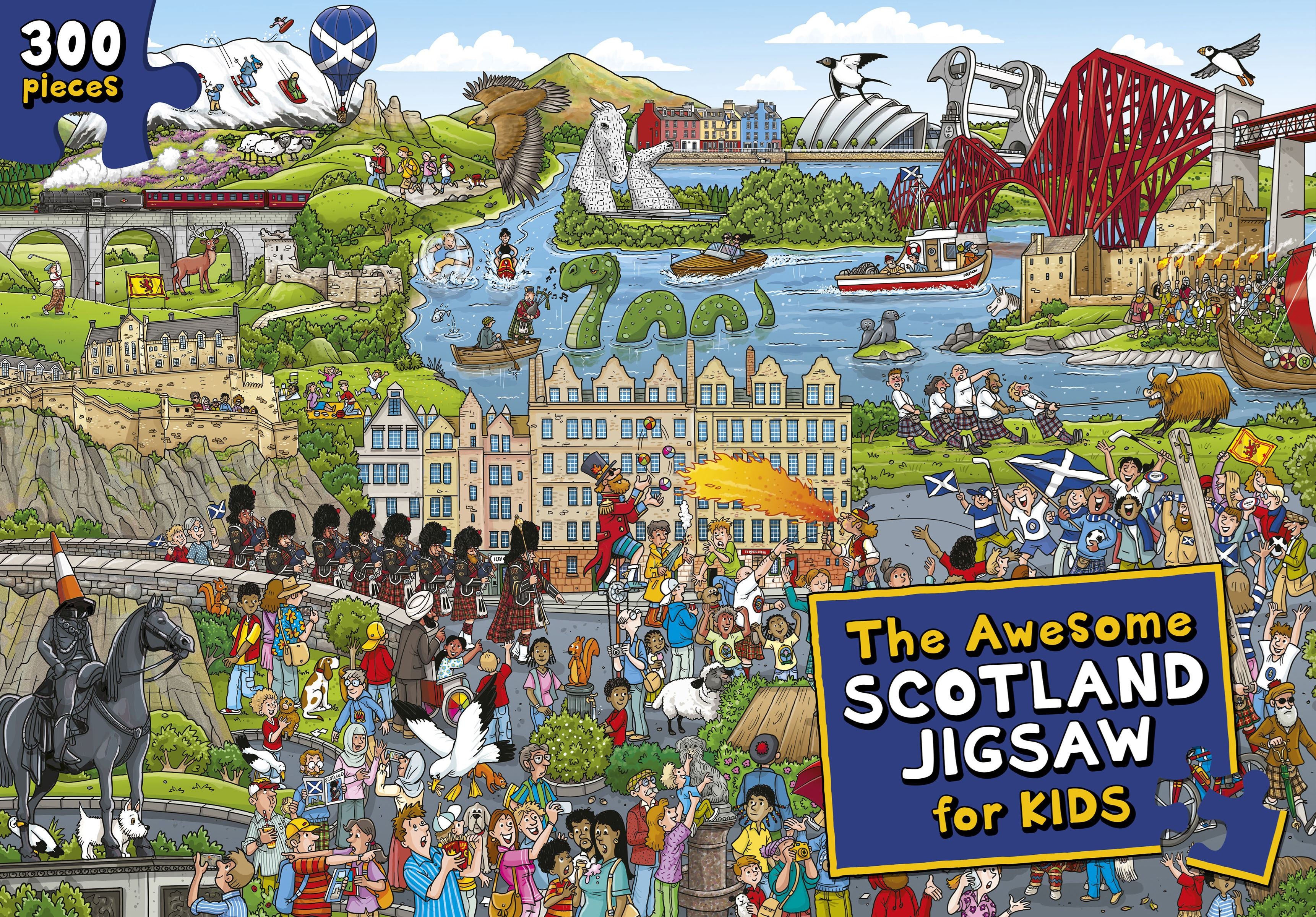 The Awesome Scotland Jigsaw For Kids