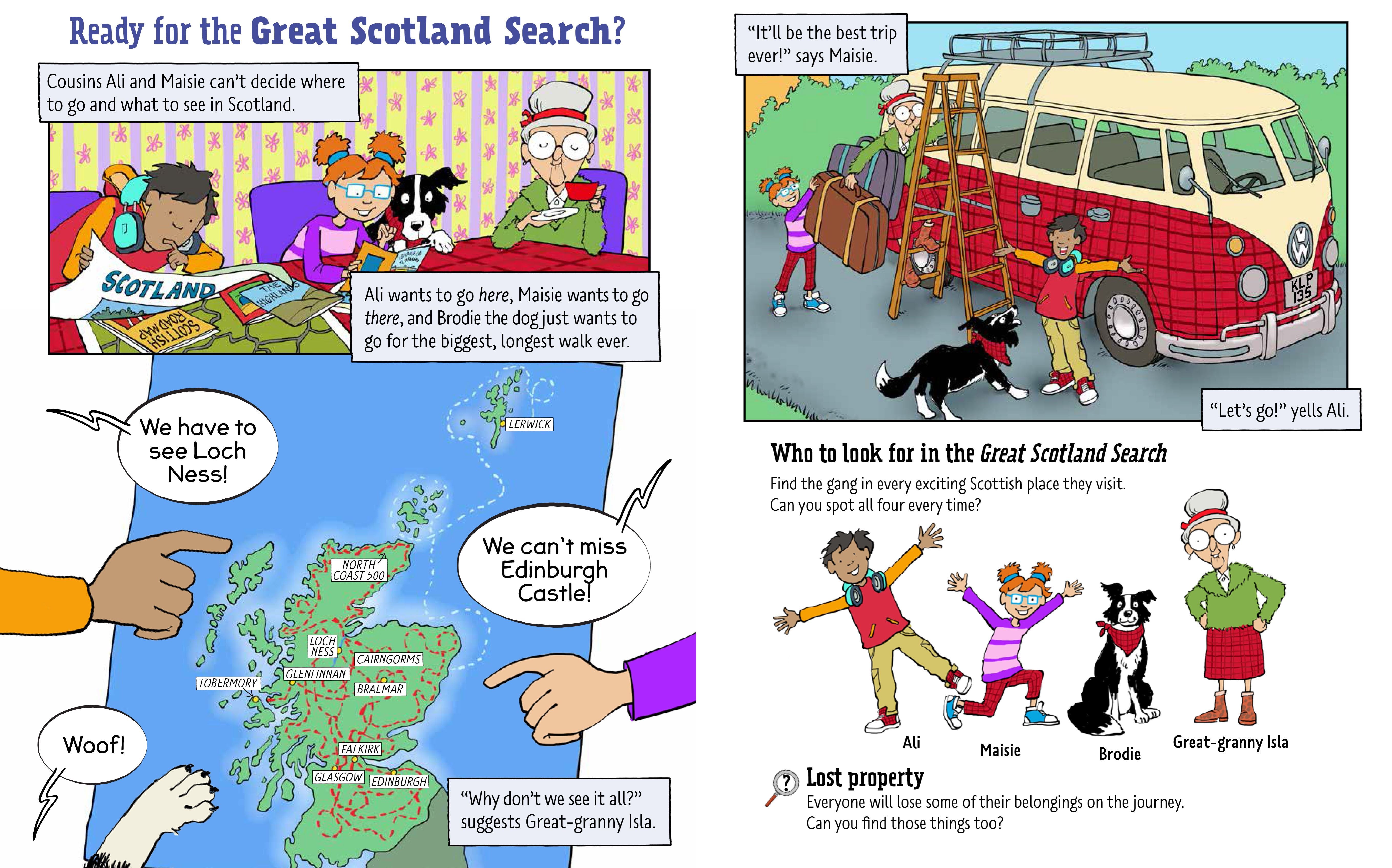 The Great Scotland Search: A Search And Find Adventure