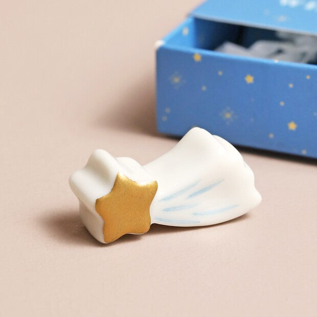 Tiny Matchbox Ceramic Star