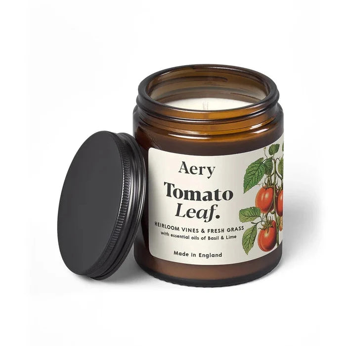 Tomato Leaf Scented Jar Candle