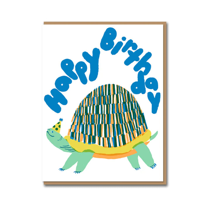 Turtle Birthday Card
