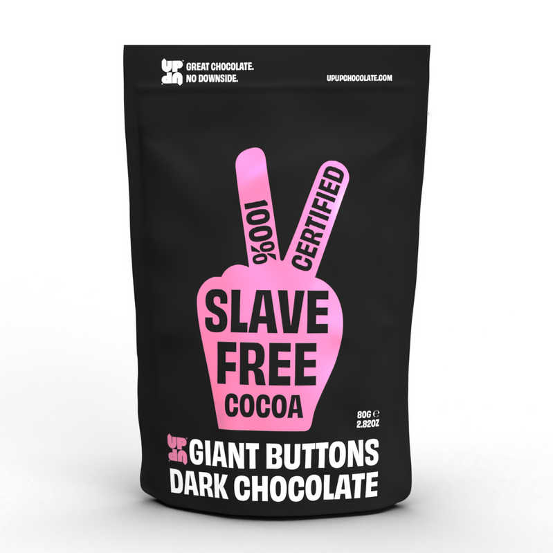 Giant Dark Chocolate Buttons