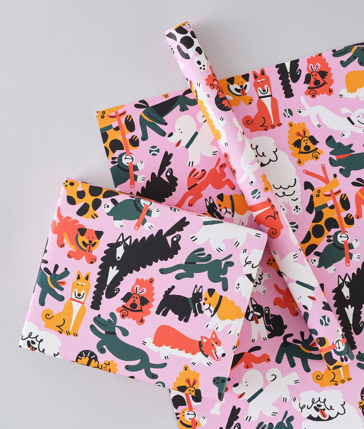 Dog's Day Out Wrapping Paper