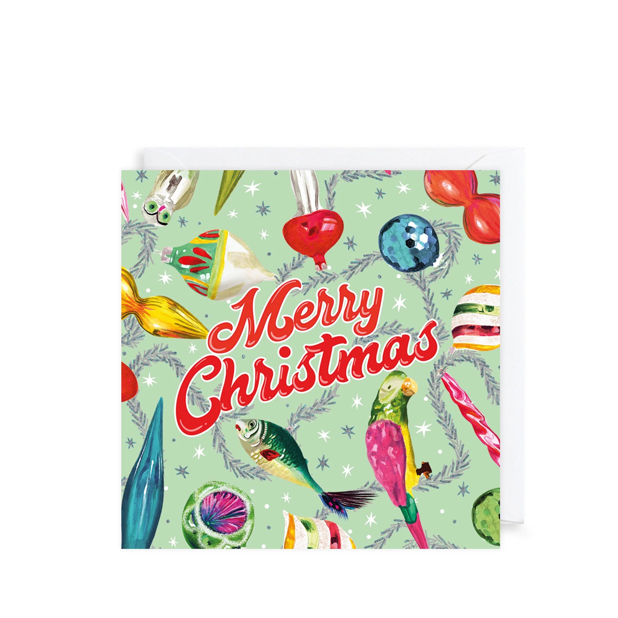 Pack Of 10 Christmas Cards - Kitschmas