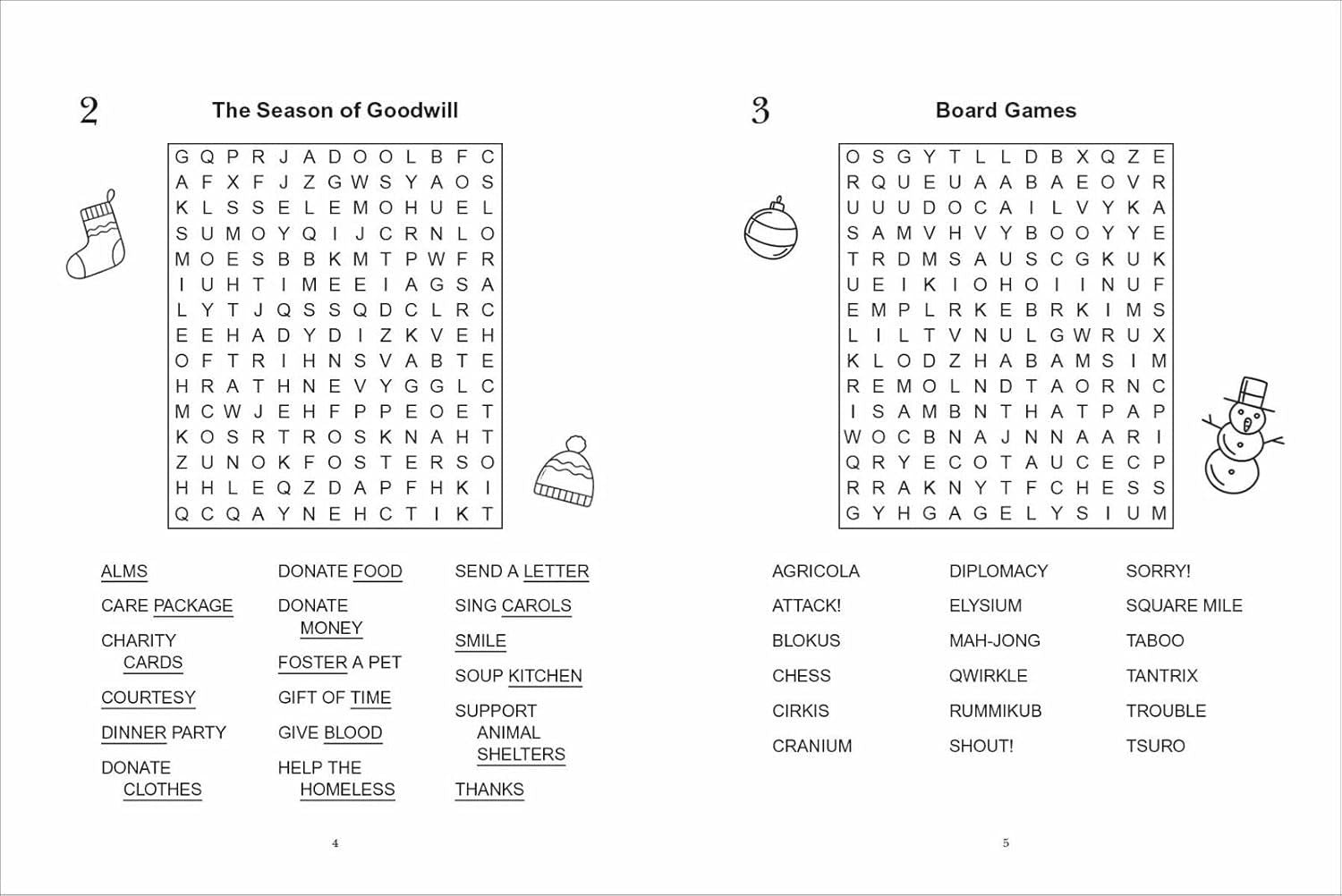 Wordsearch: The Christmas Collection