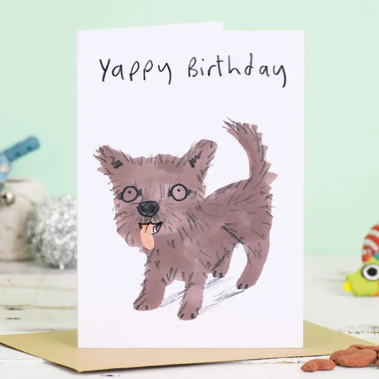 Yappy Birthday Card