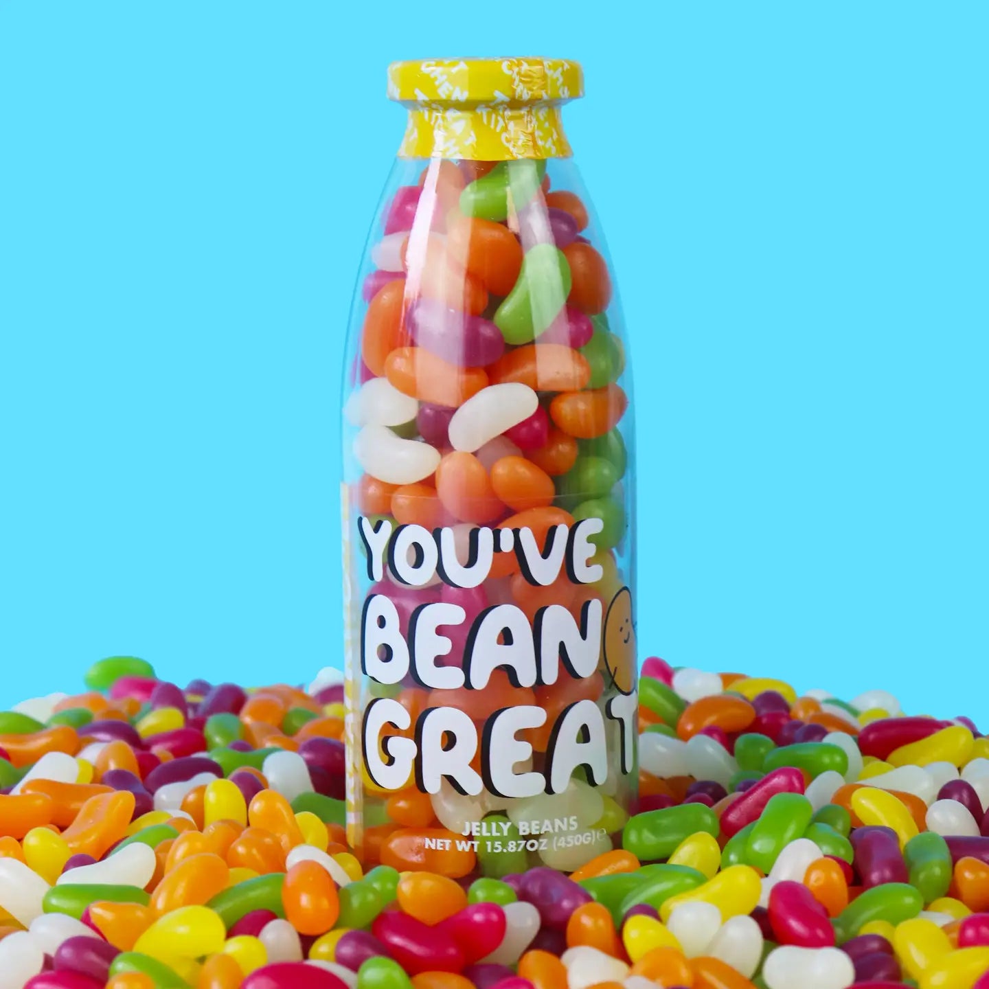 You've Bean Great! Vegan Jelly Beans Sweet Bottle