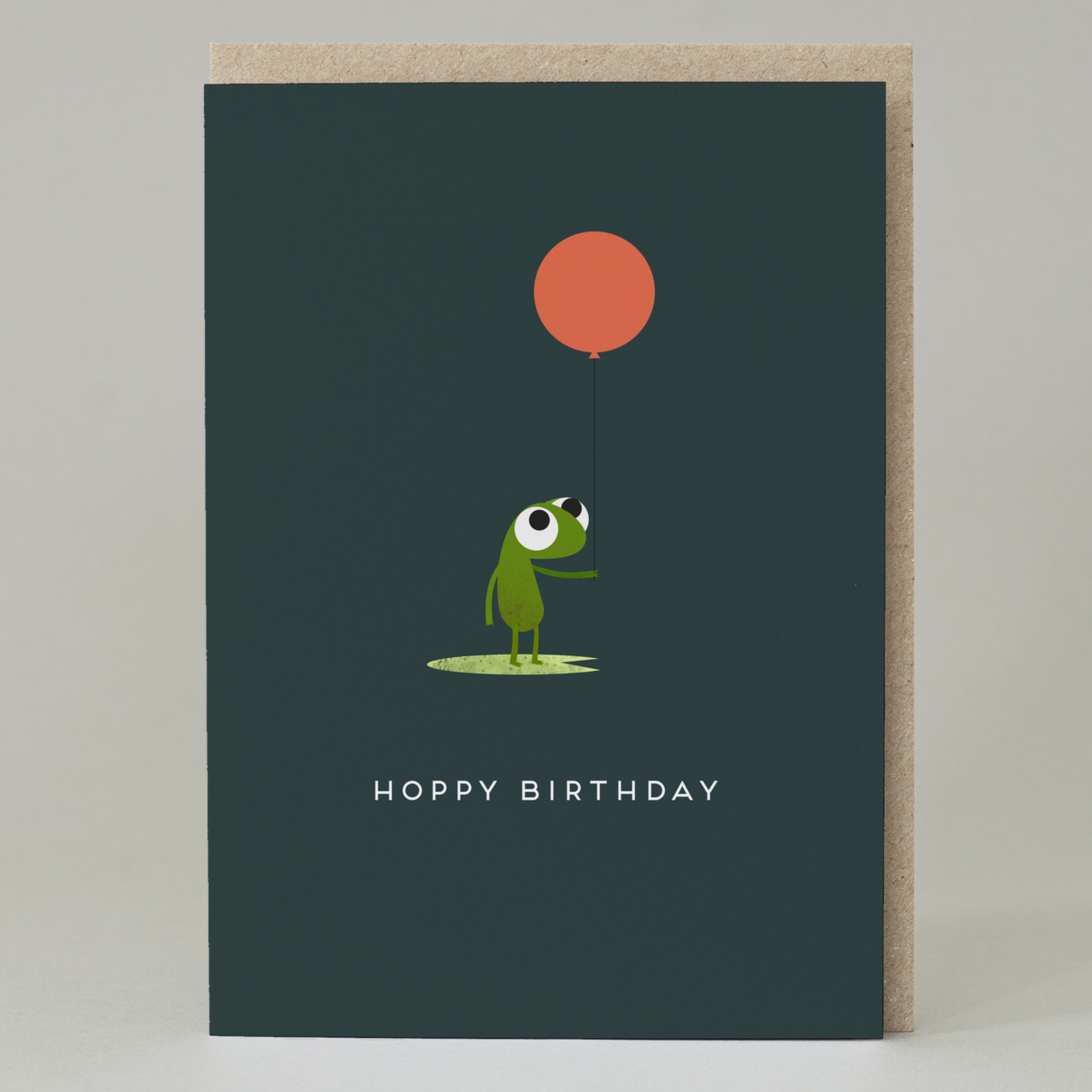 Frog "Hoppy" Birthday Card