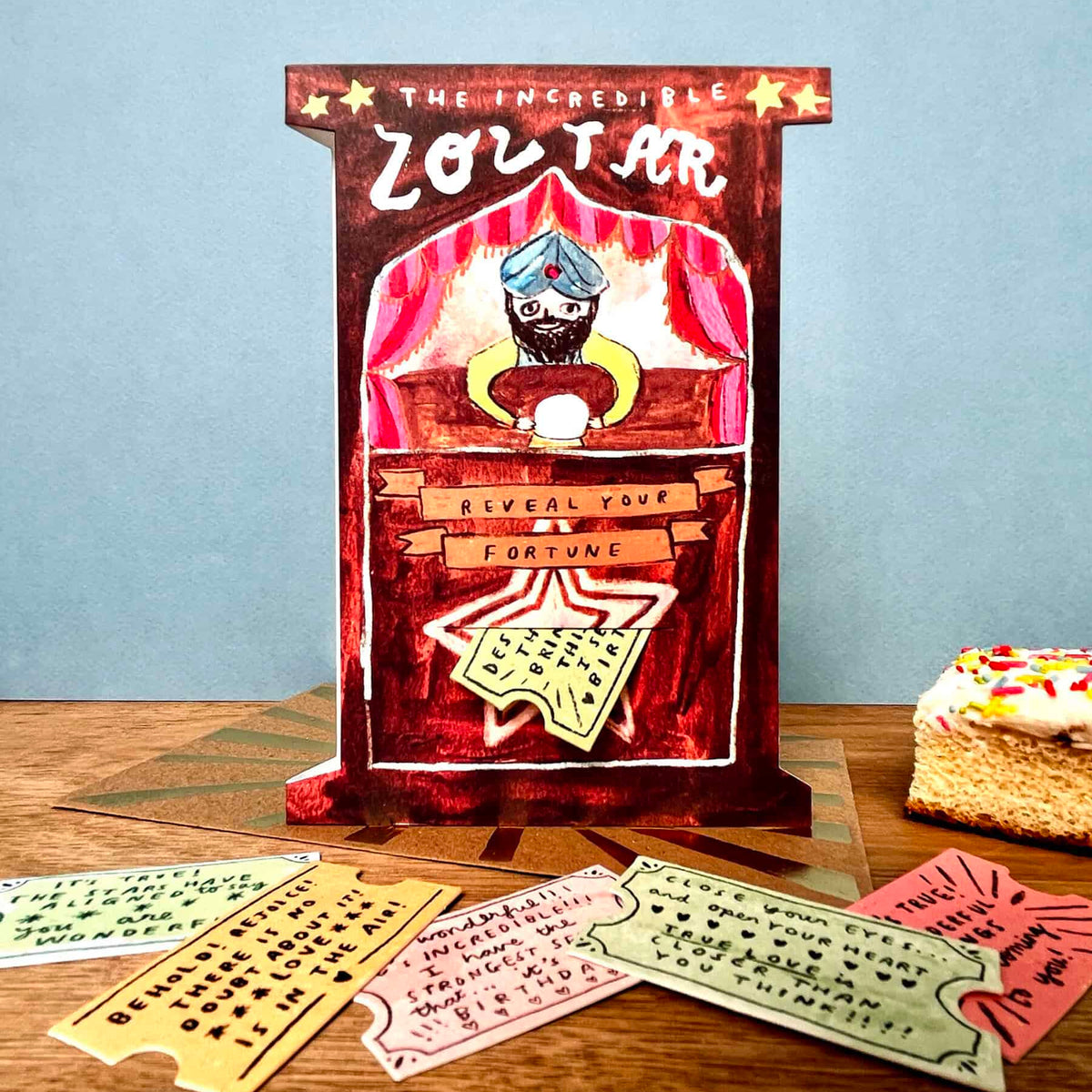 The Incredible Zoltar You Are Wonderful Card