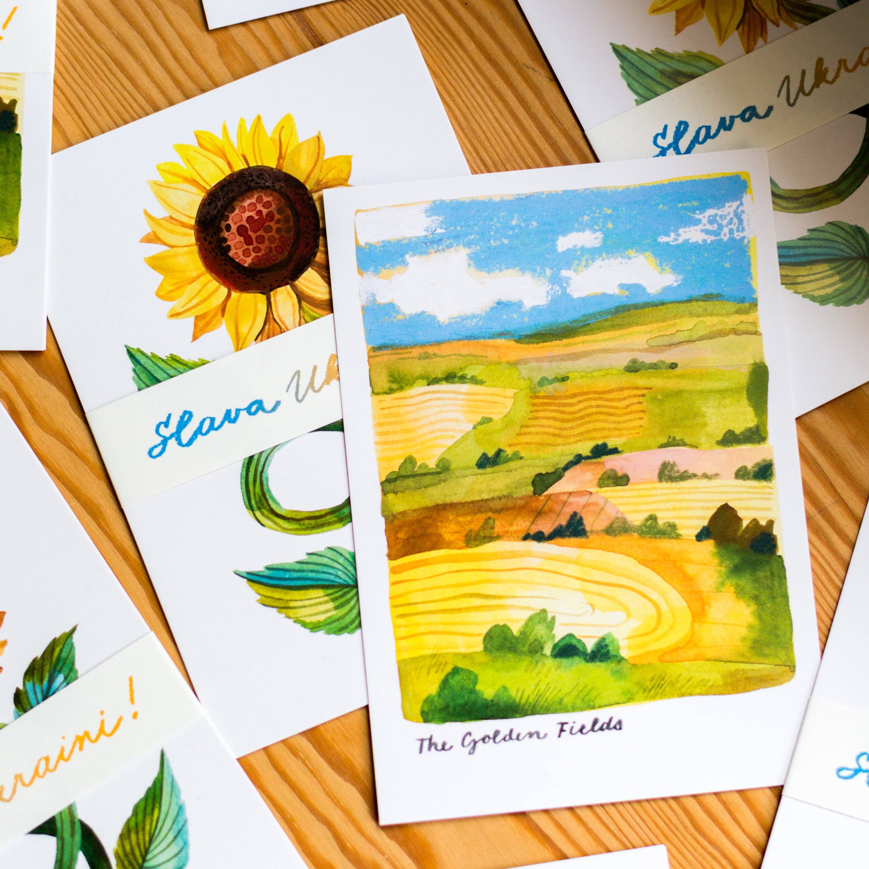 Ukranian Aid Postcard