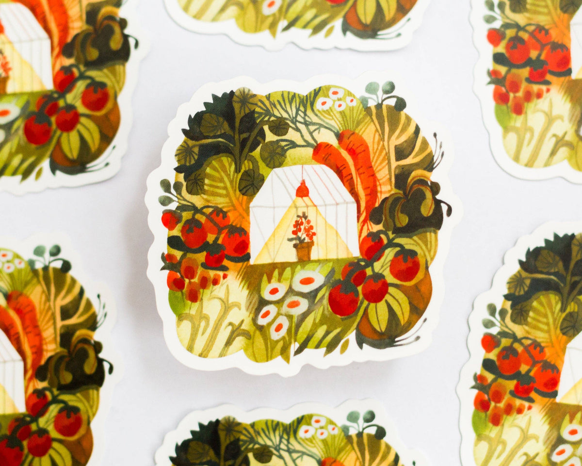 Greenhouse Vinyl Sticker