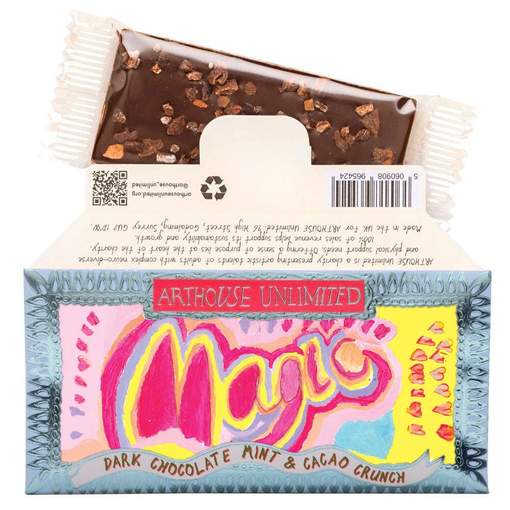 Joy Sized Bar - 'Magic' Dark Chocolate & Cacao Crunch