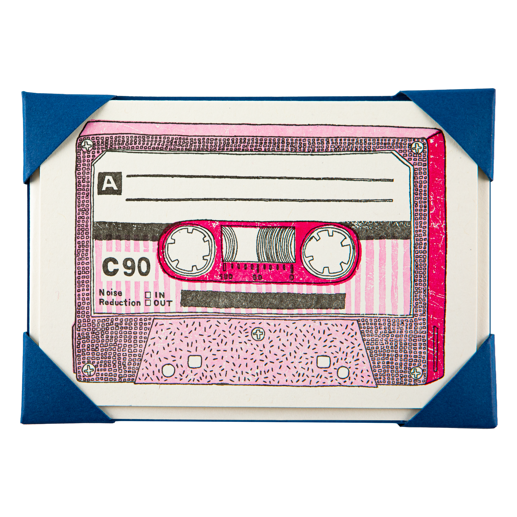 Cassette Tape Pack of 5 Notelet Cards