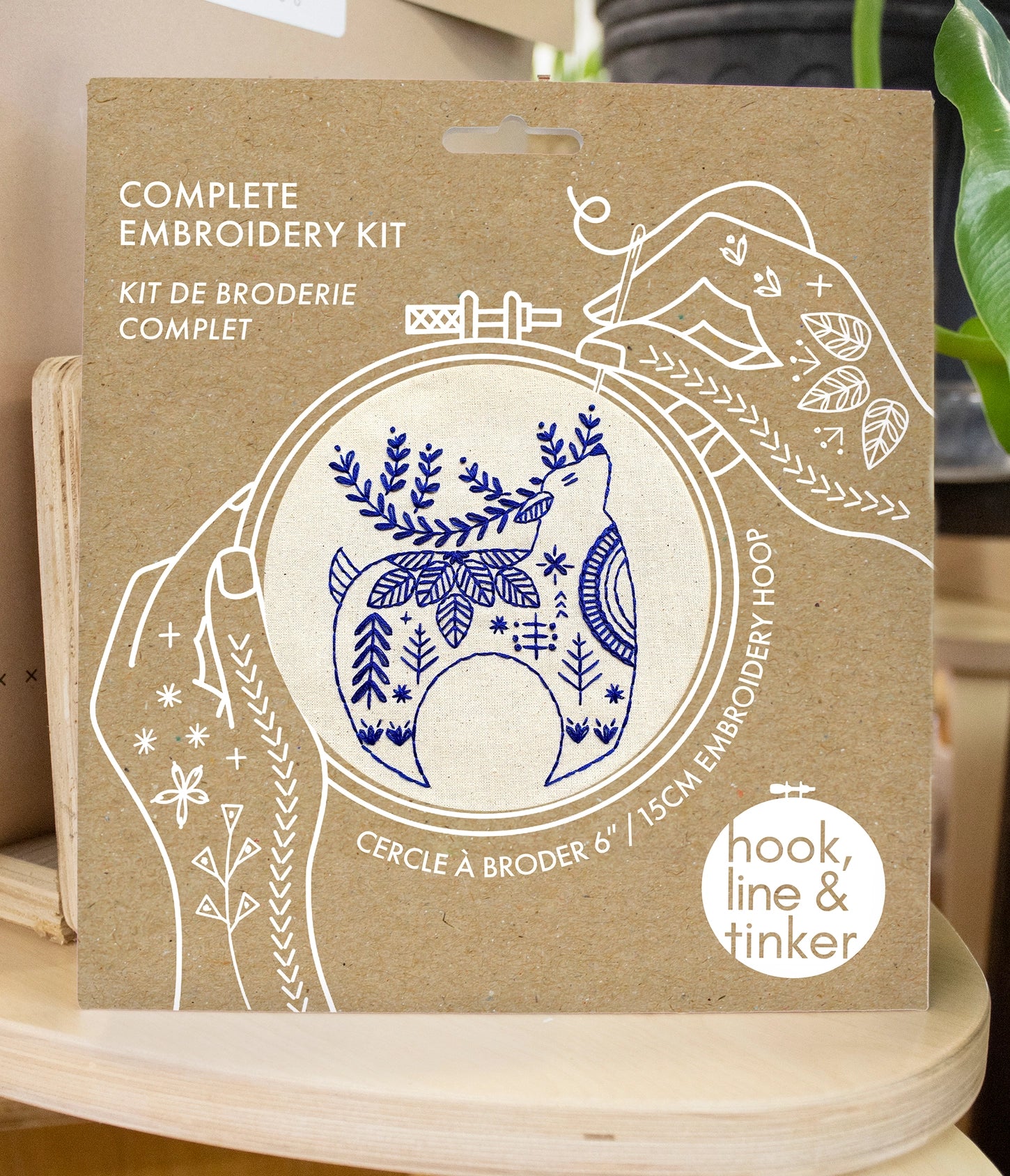 Hygge Reindeer Embroidery Kit