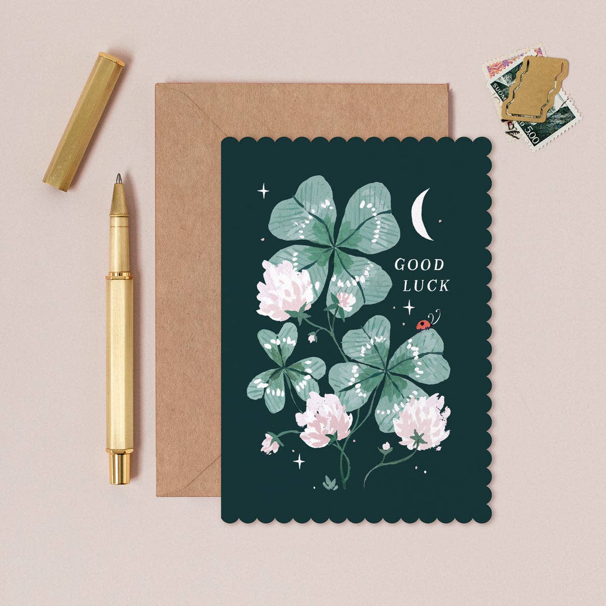 Garden Good Luck Card