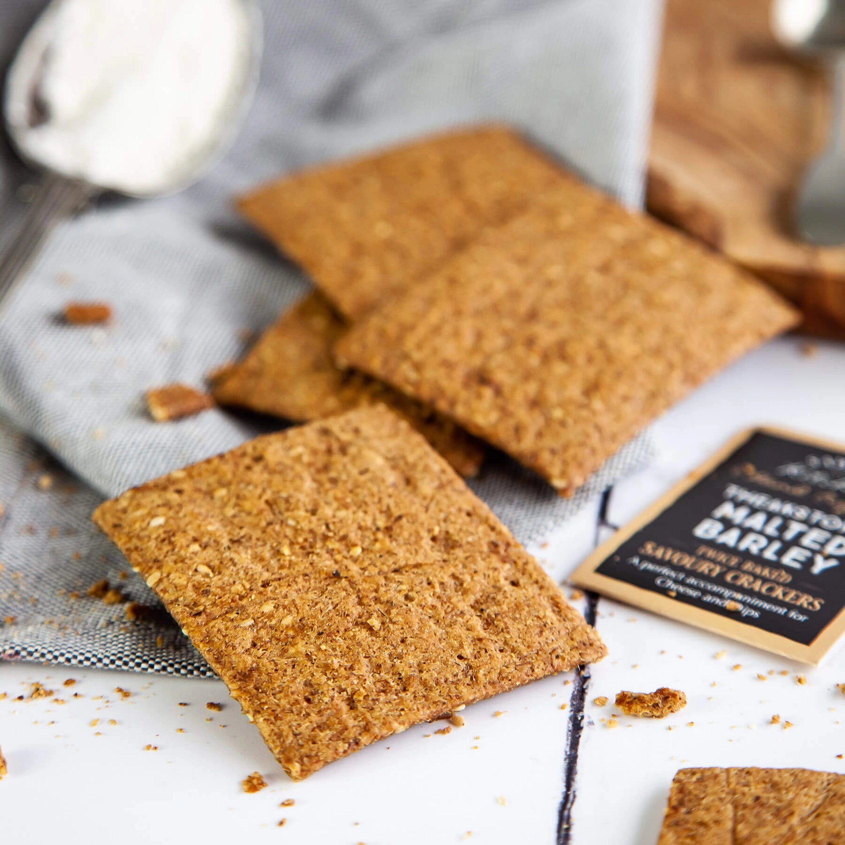 Theakston's Malted Barley Savoury Crackers