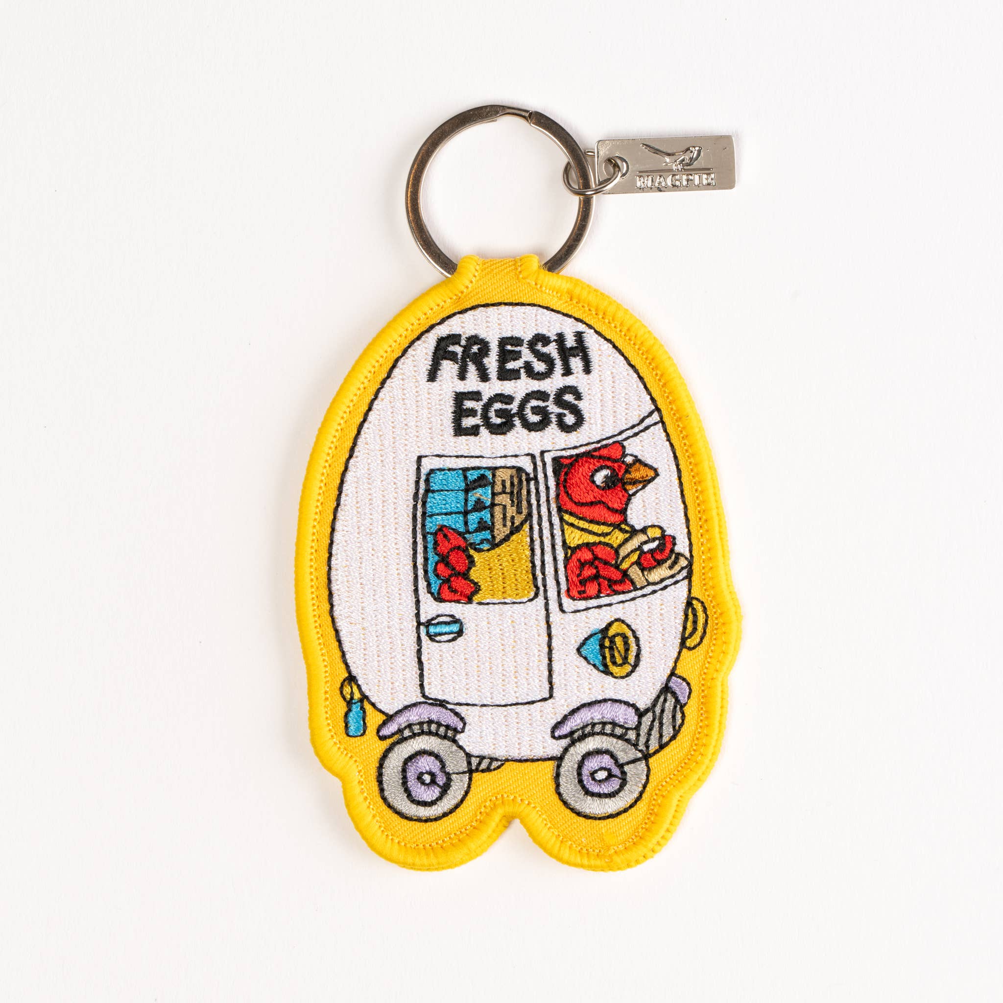 Richard Scarry Egg Van Keyring