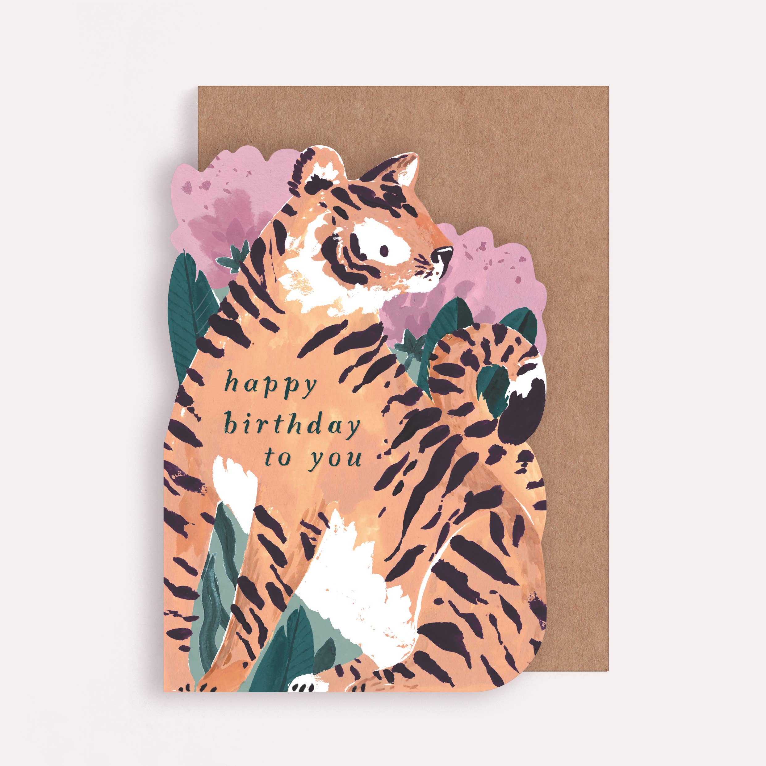 Tiger Die-Cut Birthday Cards | Tiger Cards | Animal Cards | Cards