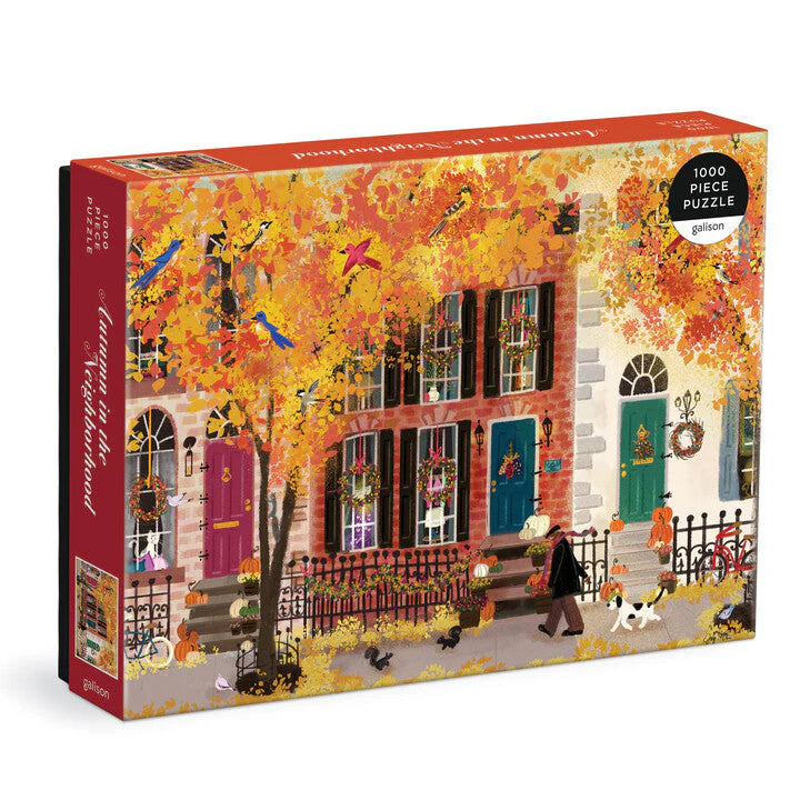 Autumn In The Neighbourhood Jigsaw Puzzle