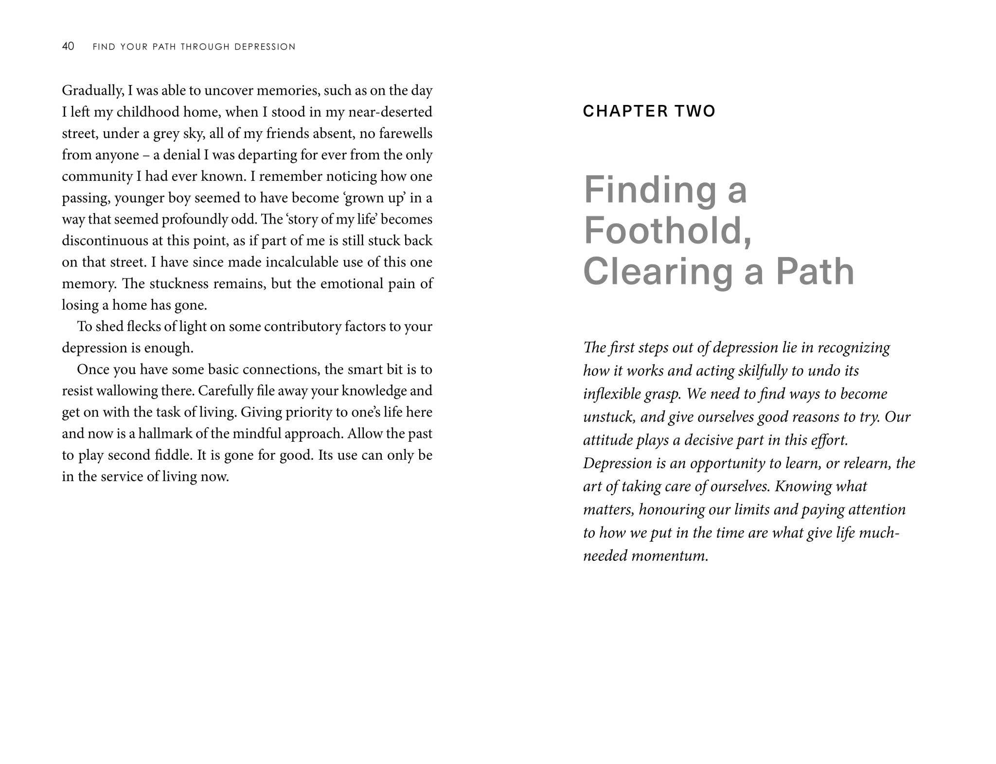 Find Your Path Through Depression