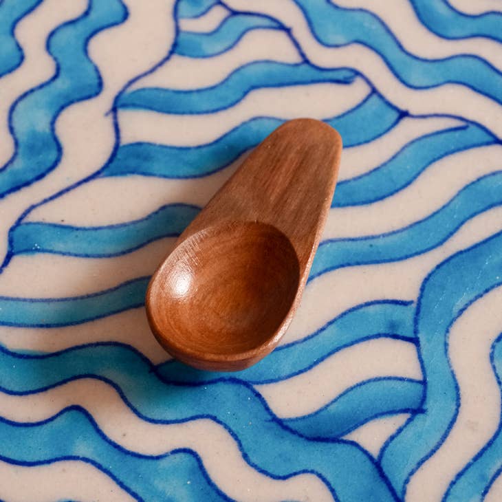 Olive Wood Spice Spoon - Small