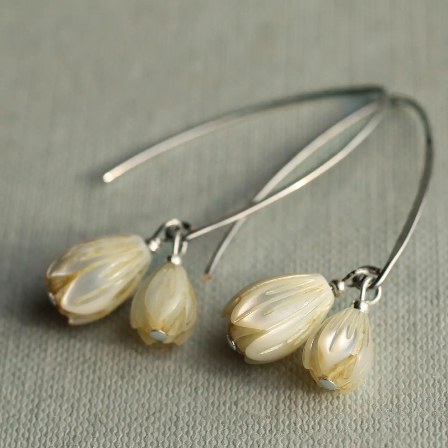 Pearl Snowdrop Earrings