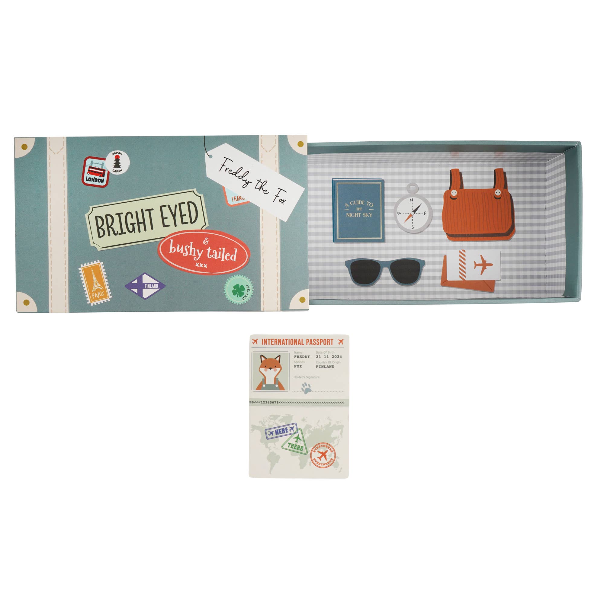 Wild Wanderers 'Freddie The Fox' Matchbox Toy