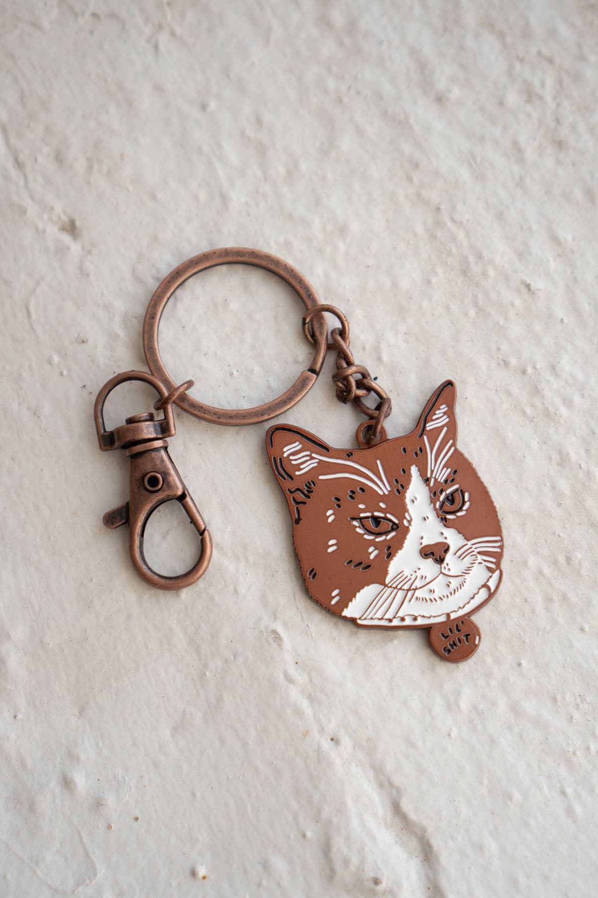 Lil Sh*t - Cat Keychain With Bag Clip