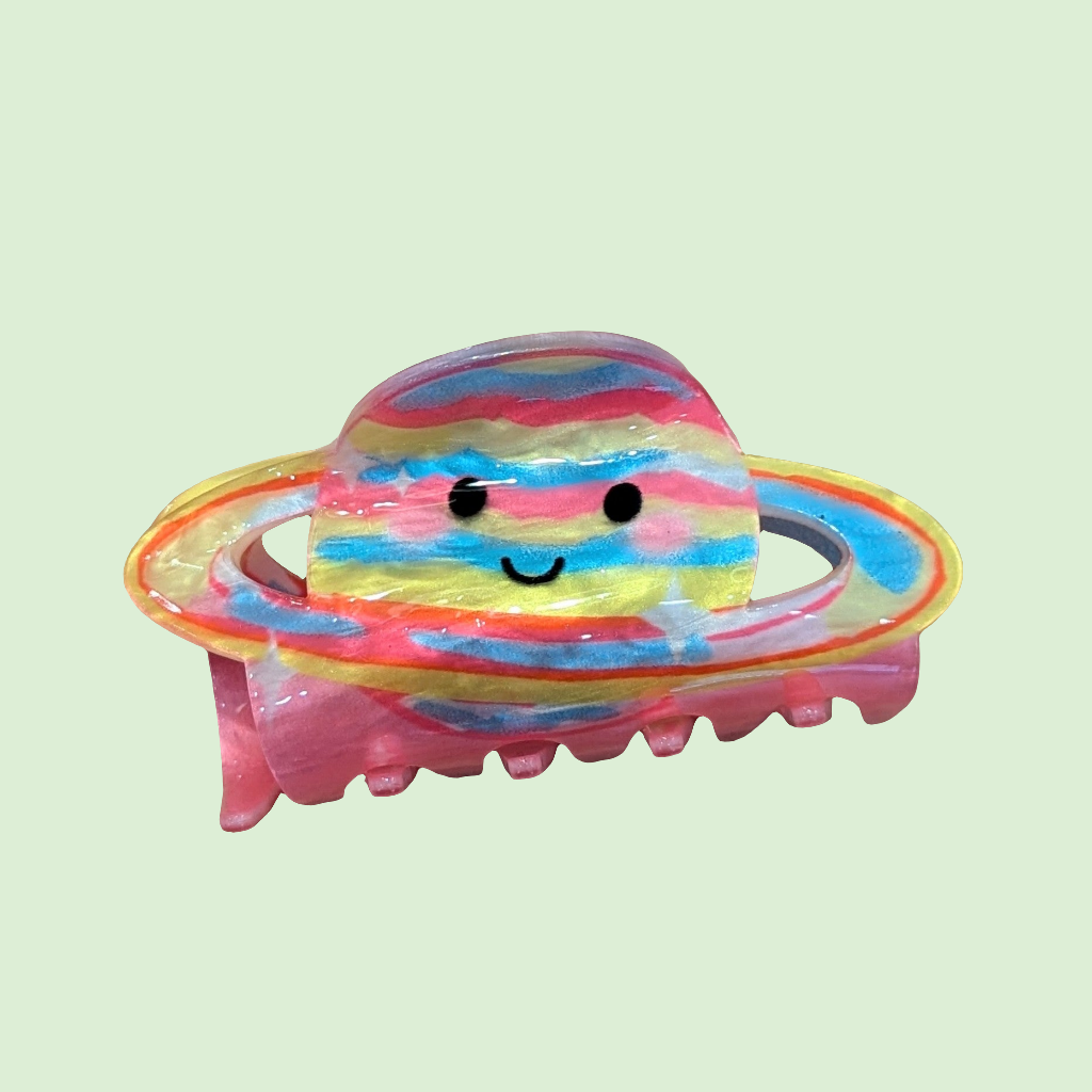 Planet Hair Clip