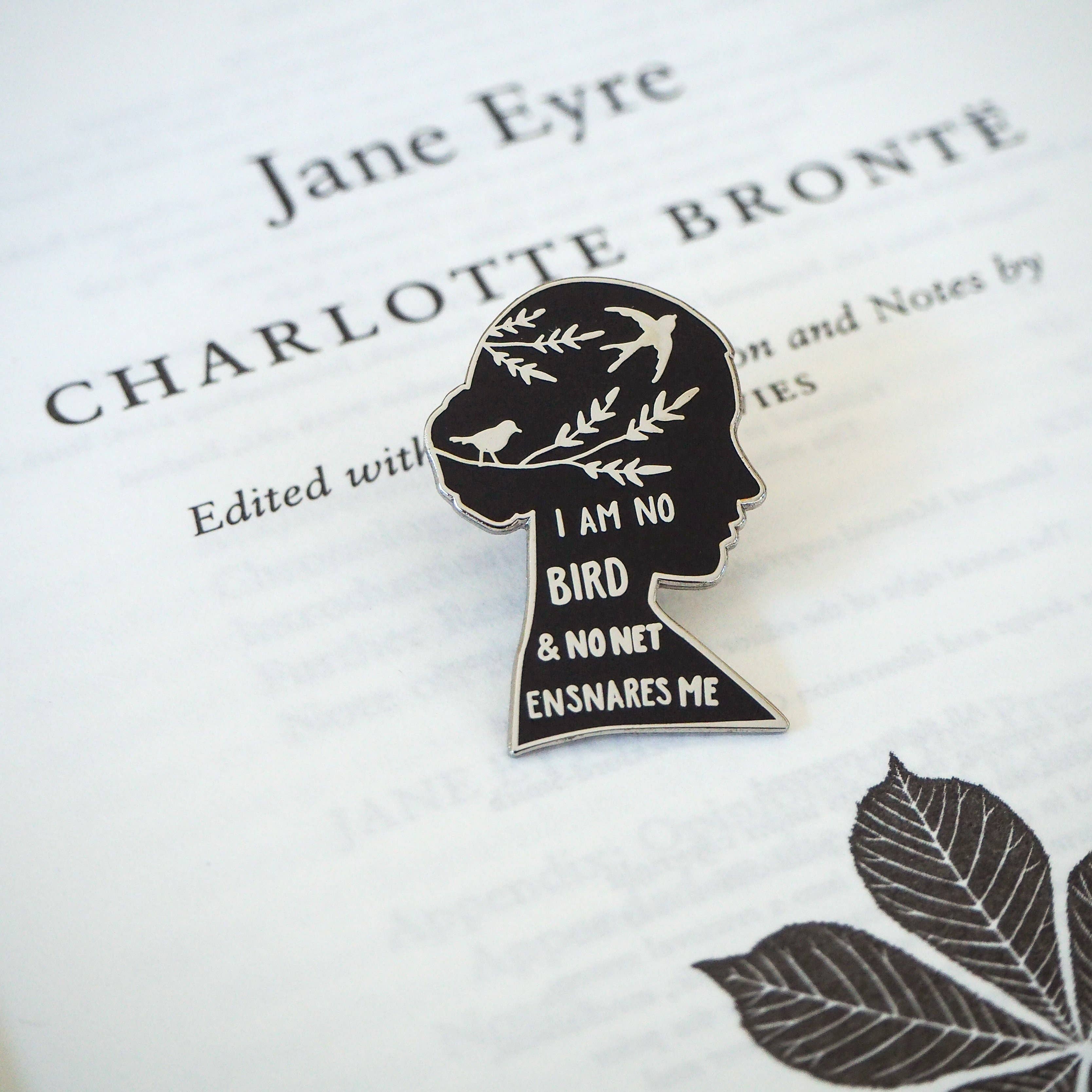 Jane Eyre Bronte Pin Badge