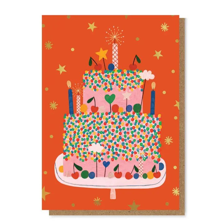 Celebration Cake Birthday Card