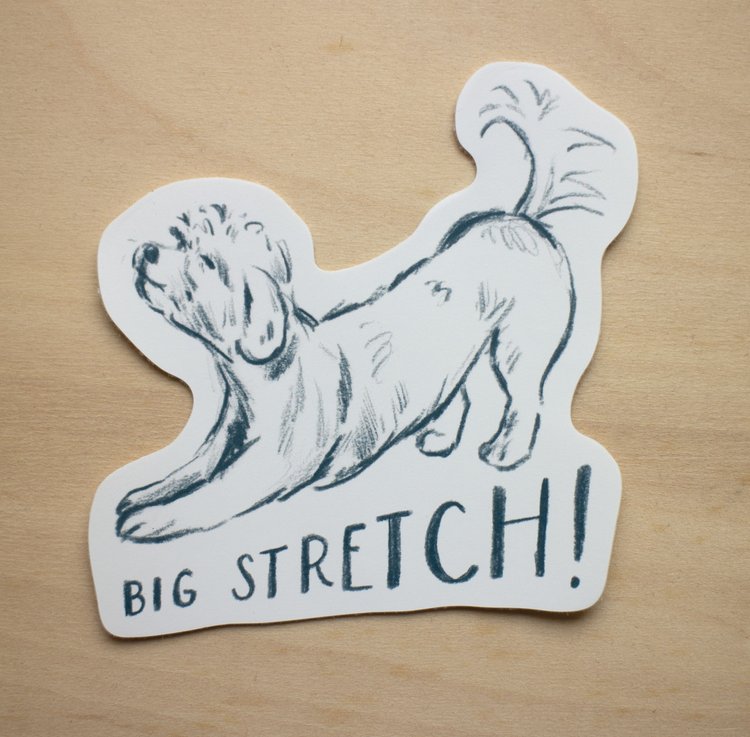 Big Stretch Sticker