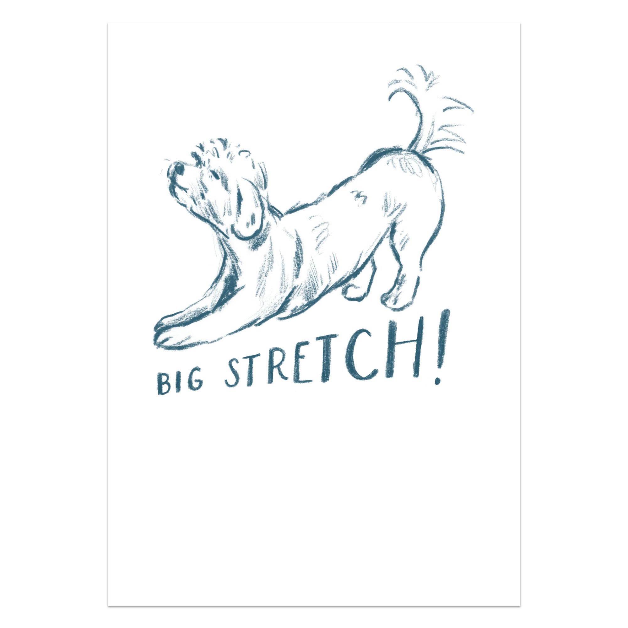 A5 Big Stretch Art Print