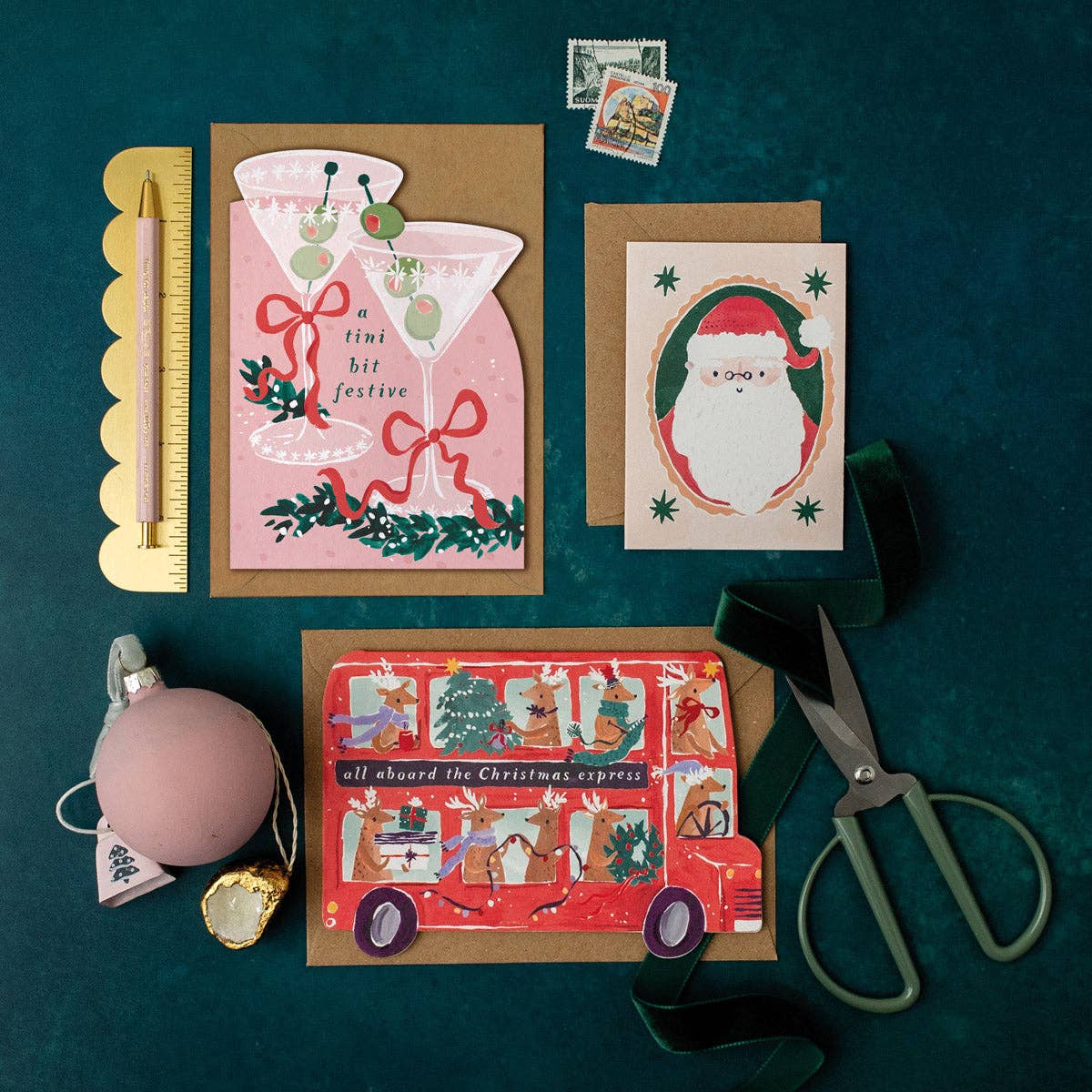 Tini Bit Festive Christmas Card