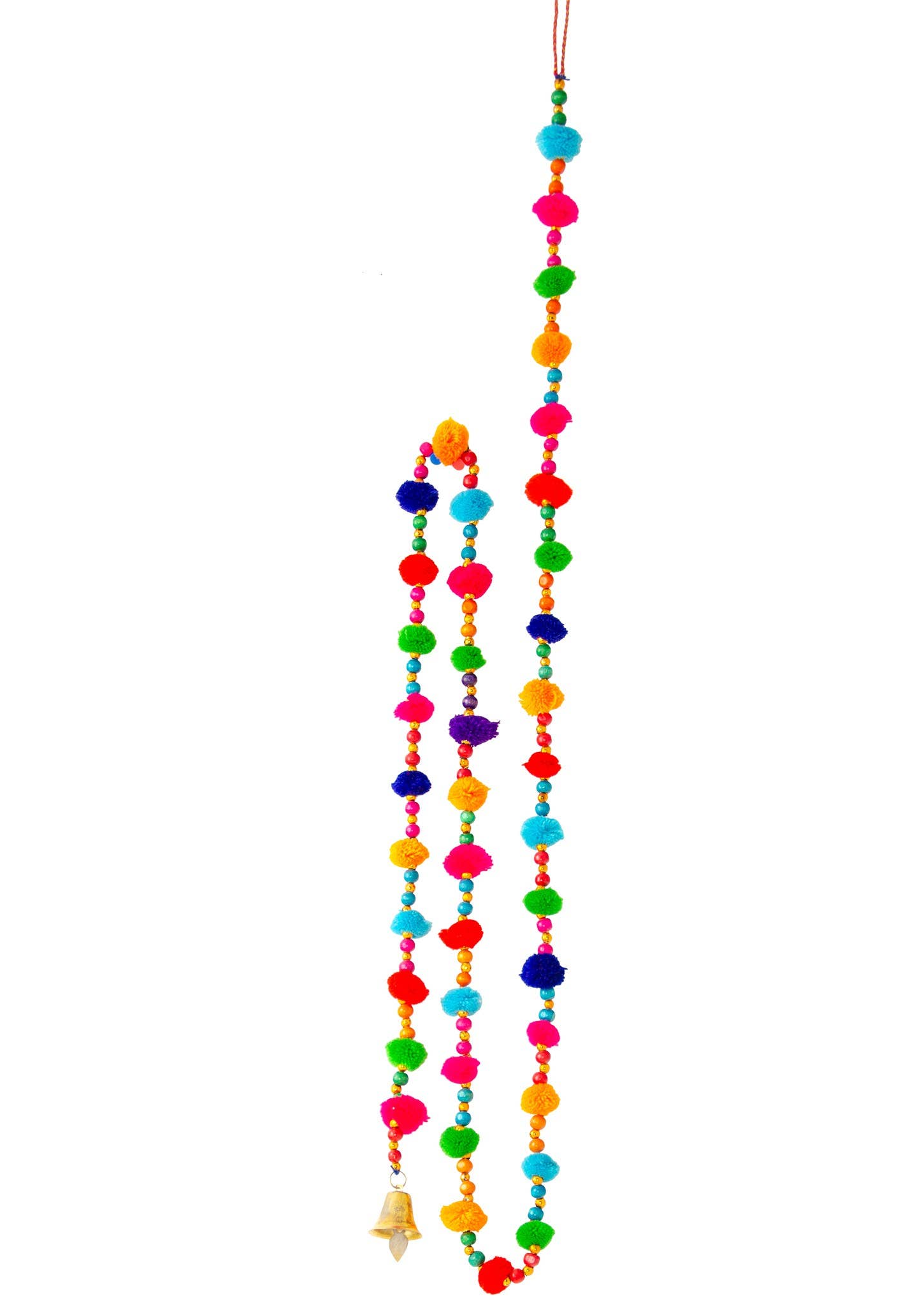 Colourful Pom-Pom String Garland