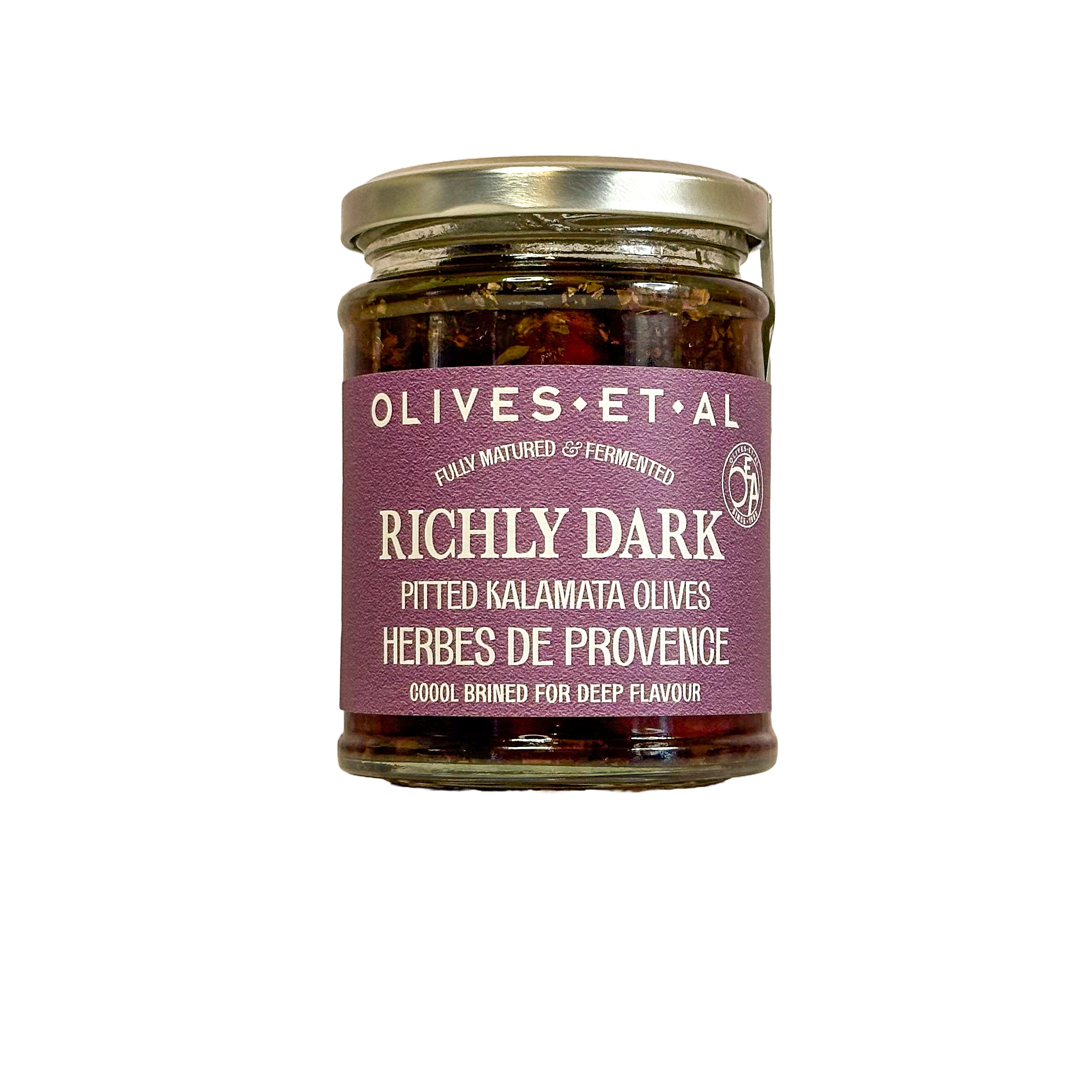 Rickly Dark Pitted Kalamata Olives with Herbes de Provence