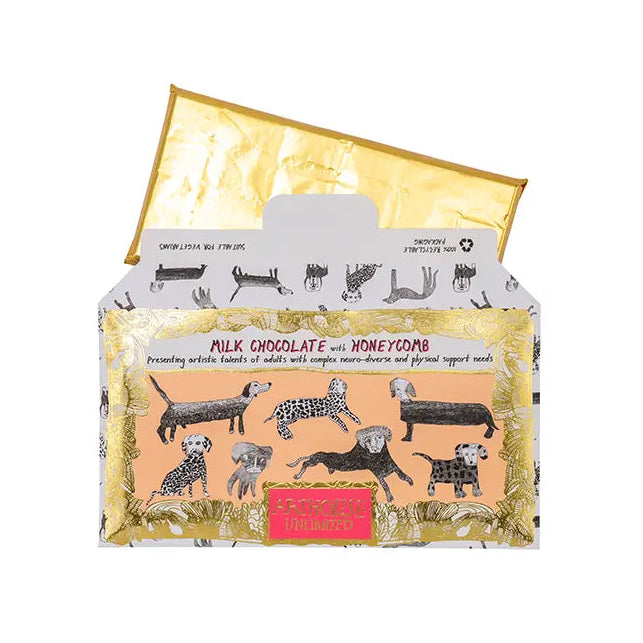 Dogalicious Milk Chocolate Bar with Honeycomb