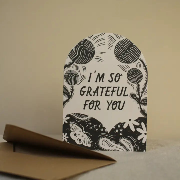 Arch So Grateful For You Card