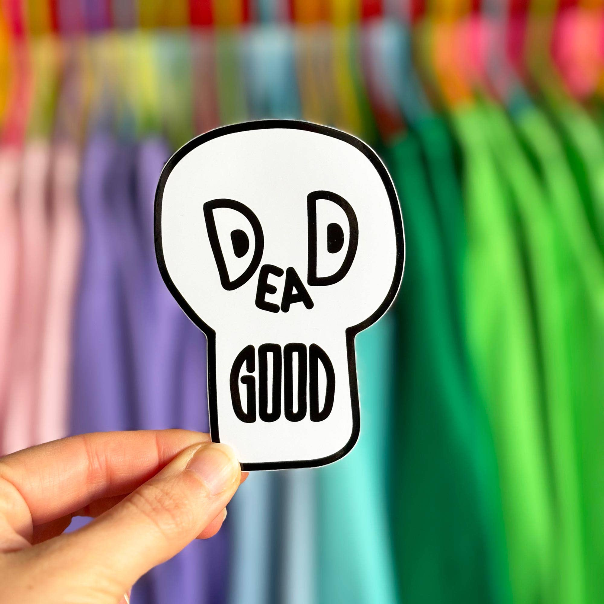 Dead Good Vinyl Sticker